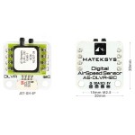 MATEKSYS sensore digitale di velocità AS-DLVR-I2C 4 ~ 5.5V DC 5mA per parti di aeroplani multirotore